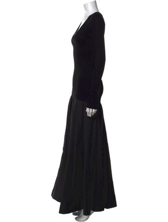Goop G. Label V-Neck Long Dress