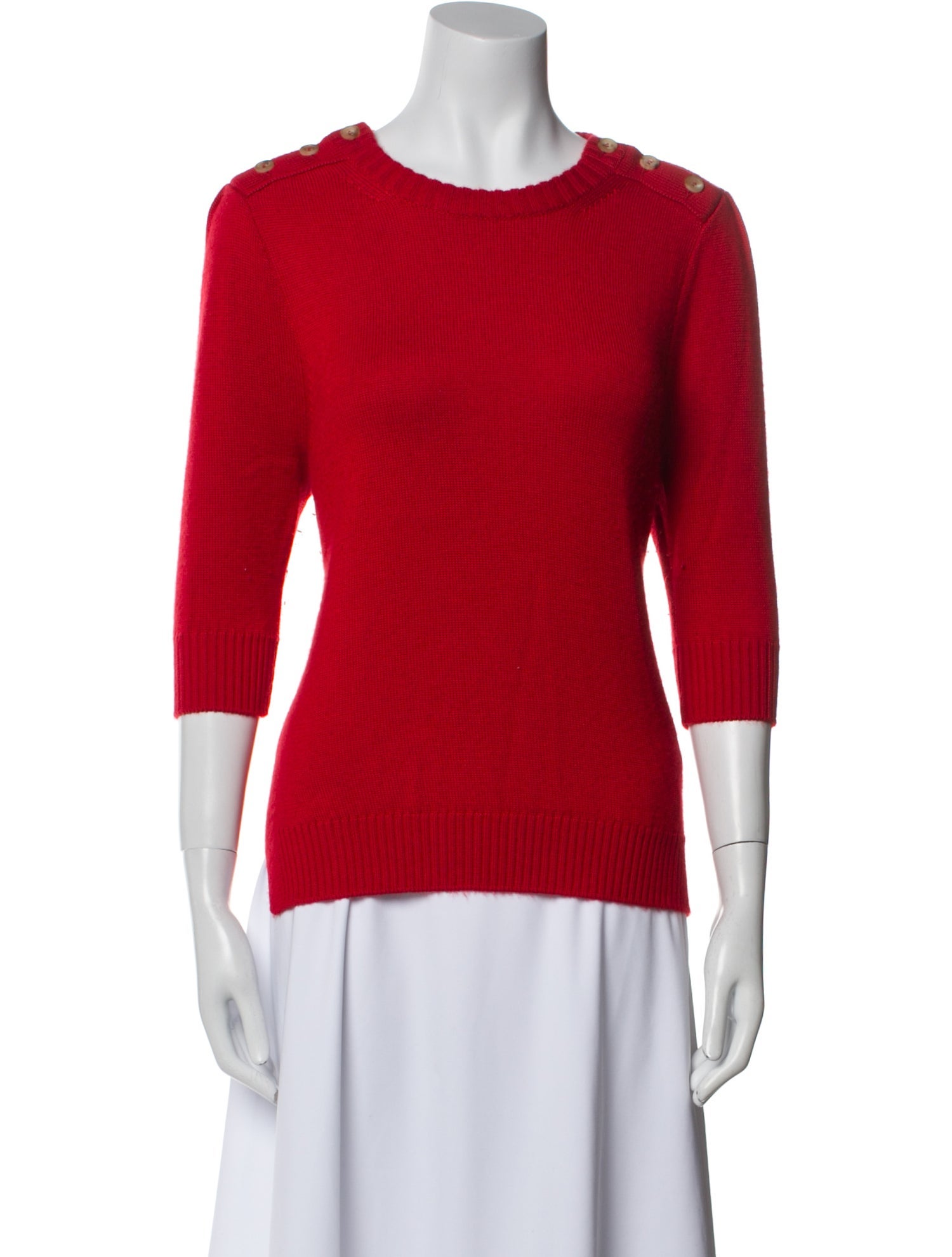 Goop G. Label Cashmere Crew Neck Sweater