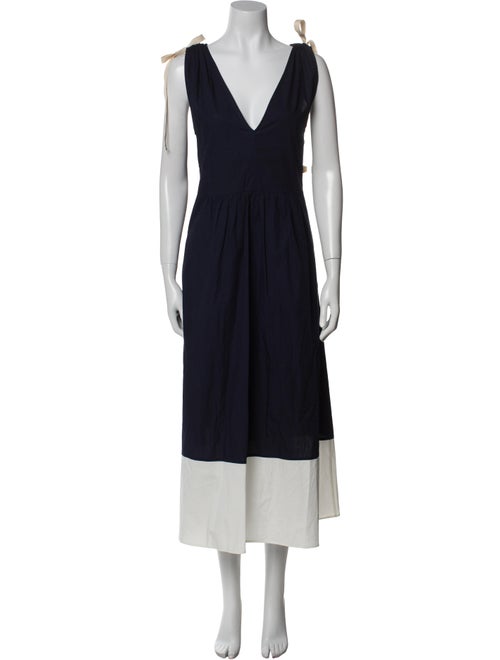 Goop G. Label V-Neck Long Dress
