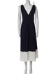 Goop G. Label V-Neck Long Dress