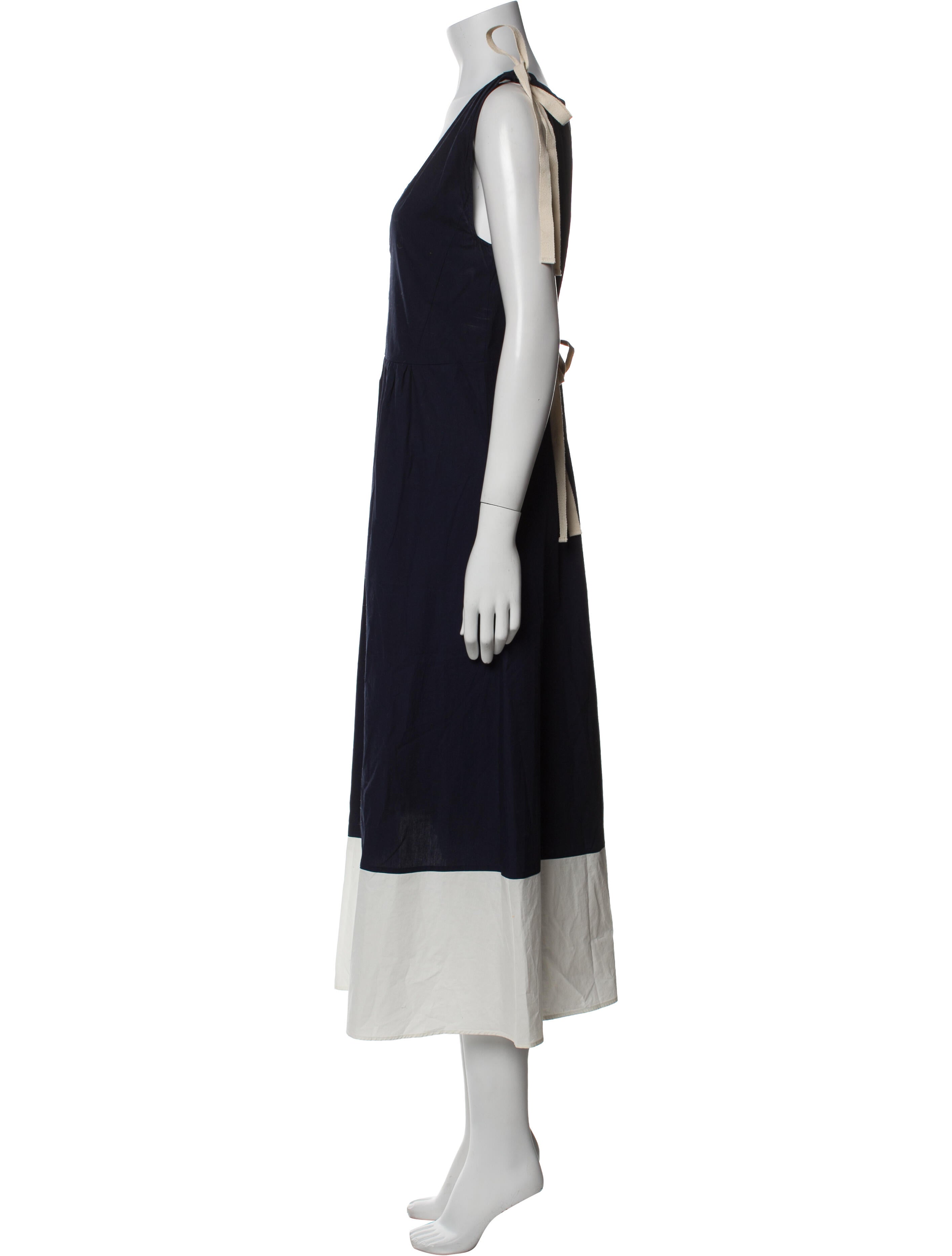 Goop G. Label V-Neck Long Dress