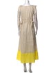 Goop G. Label V-Neck Long Dress