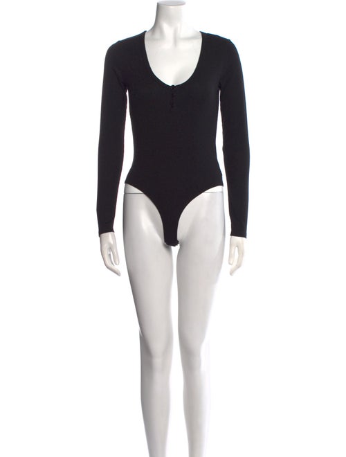 Goop G. Label Scoop Neck Long Sleeve Bodysuit