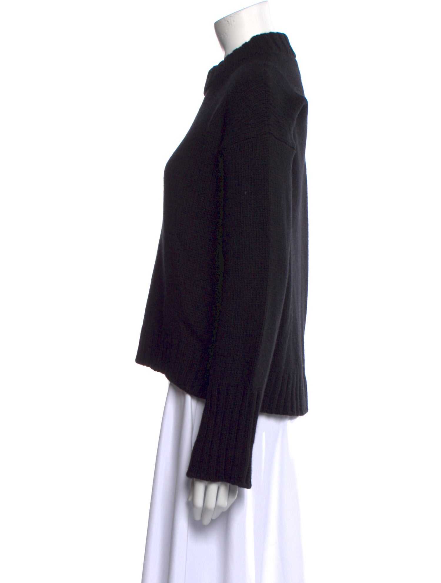 Goop G. Label Virgin Wool Mock Neck Sweater