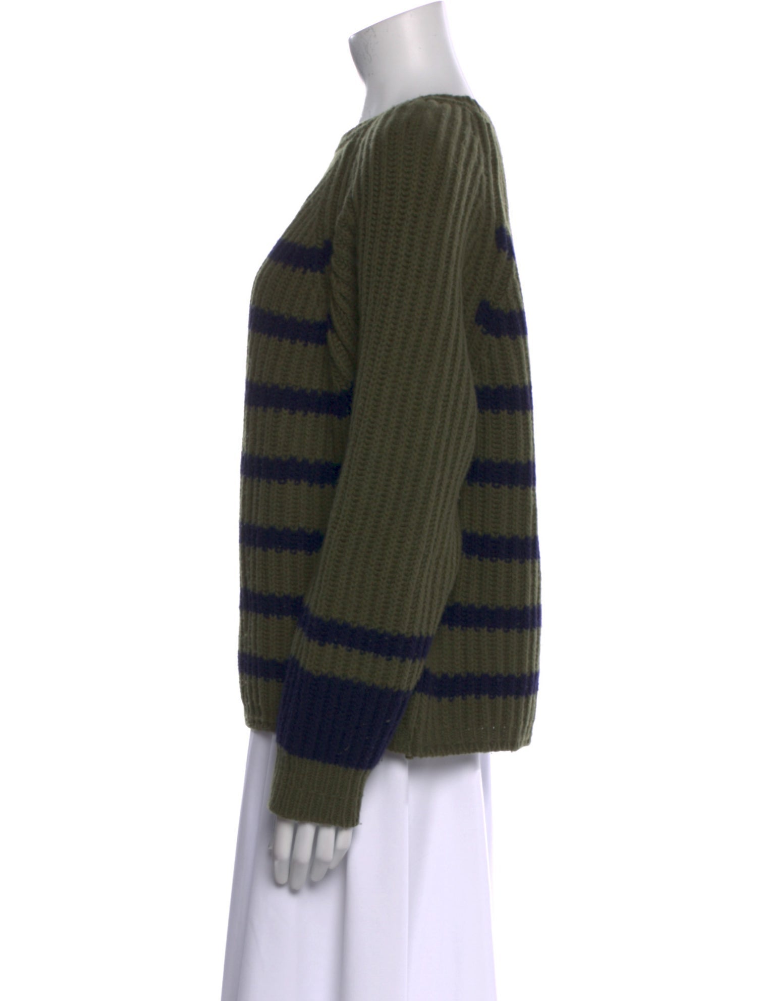 Goop G. Label Merino Wool Striped Sweater