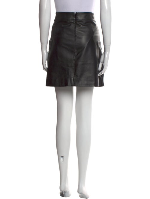 Goop G. Label Leather Mini Skirt
