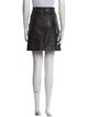 Goop G. Label Leather Mini Skirt