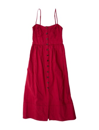 Goop G. Label Square Neckline Long Dress