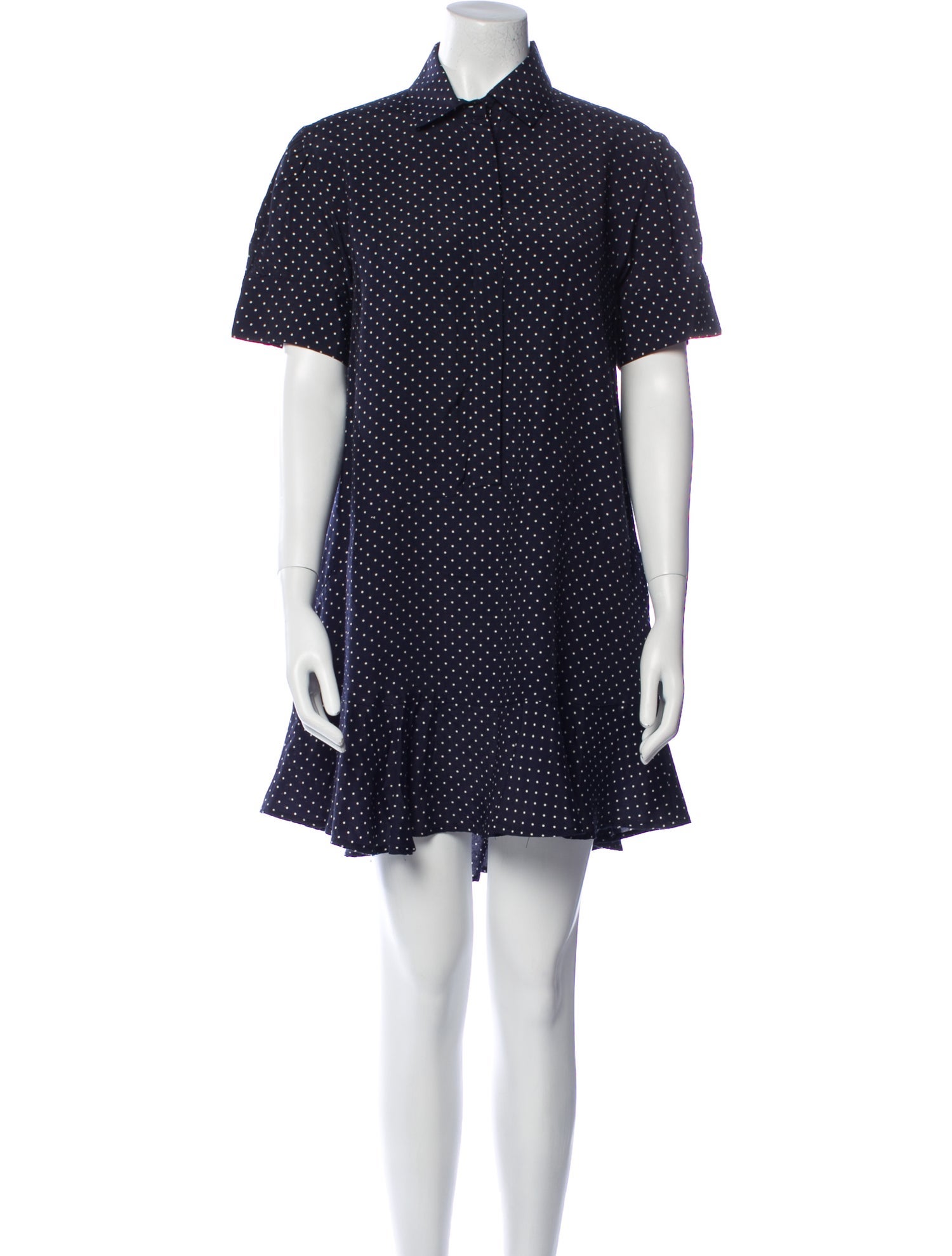 Goop G. Label Polka Dot Print Knee-Length Dress