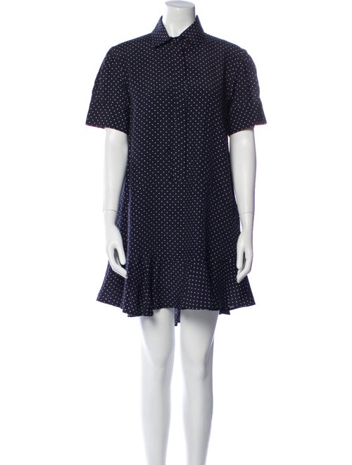 Goop G. Label Polka Dot Print Knee-Length Dress