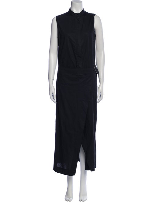 Goop G. Label Mock Neck Long Dress