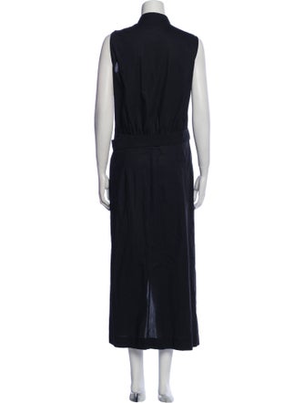 Goop G. Label Mock Neck Long Dress