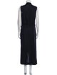 Goop G. Label Mock Neck Long Dress