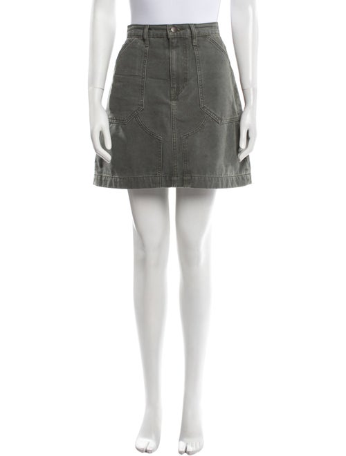 Goop G. Label Distressed Accents Mini Skirt