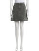 Goop G. Label Distressed Accents Mini Skirt