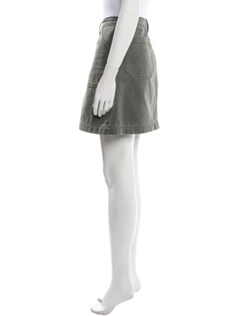 Goop G. Label Distressed Accents Mini Skirt
