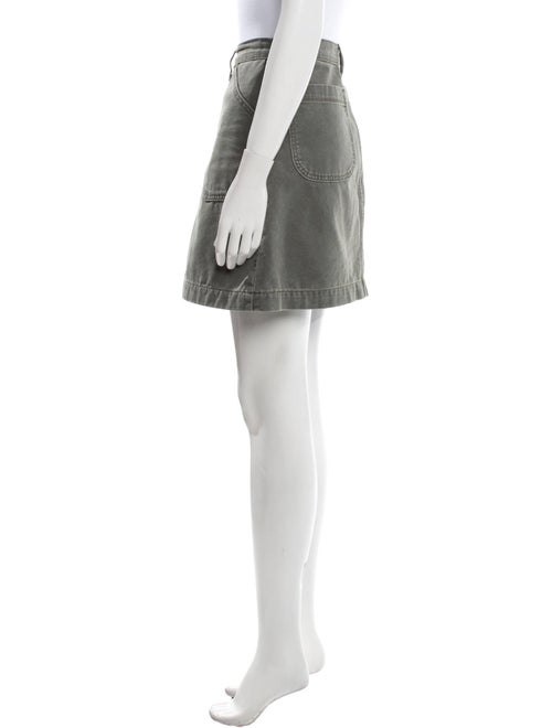 Goop G. Label Distressed Accents Mini Skirt