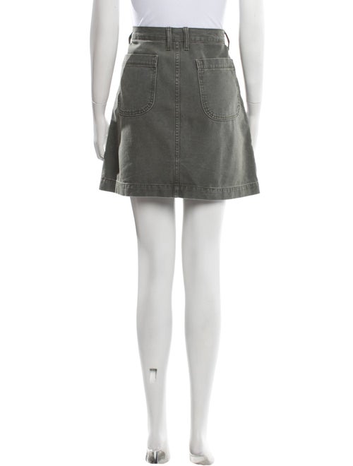 Goop G. Label Distressed Accents Mini Skirt