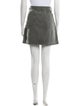 Goop G. Label Distressed Accents Mini Skirt