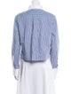 Goop G. Label Striped Long Sleeve Button-Up Top