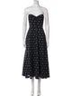 Goop G. Label Polka Dot Print Midi Length Dress