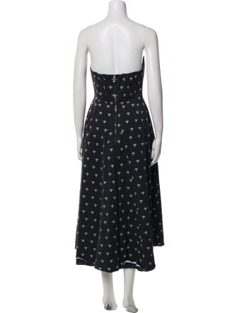 Goop G. Label Polka Dot Print Midi Length Dress