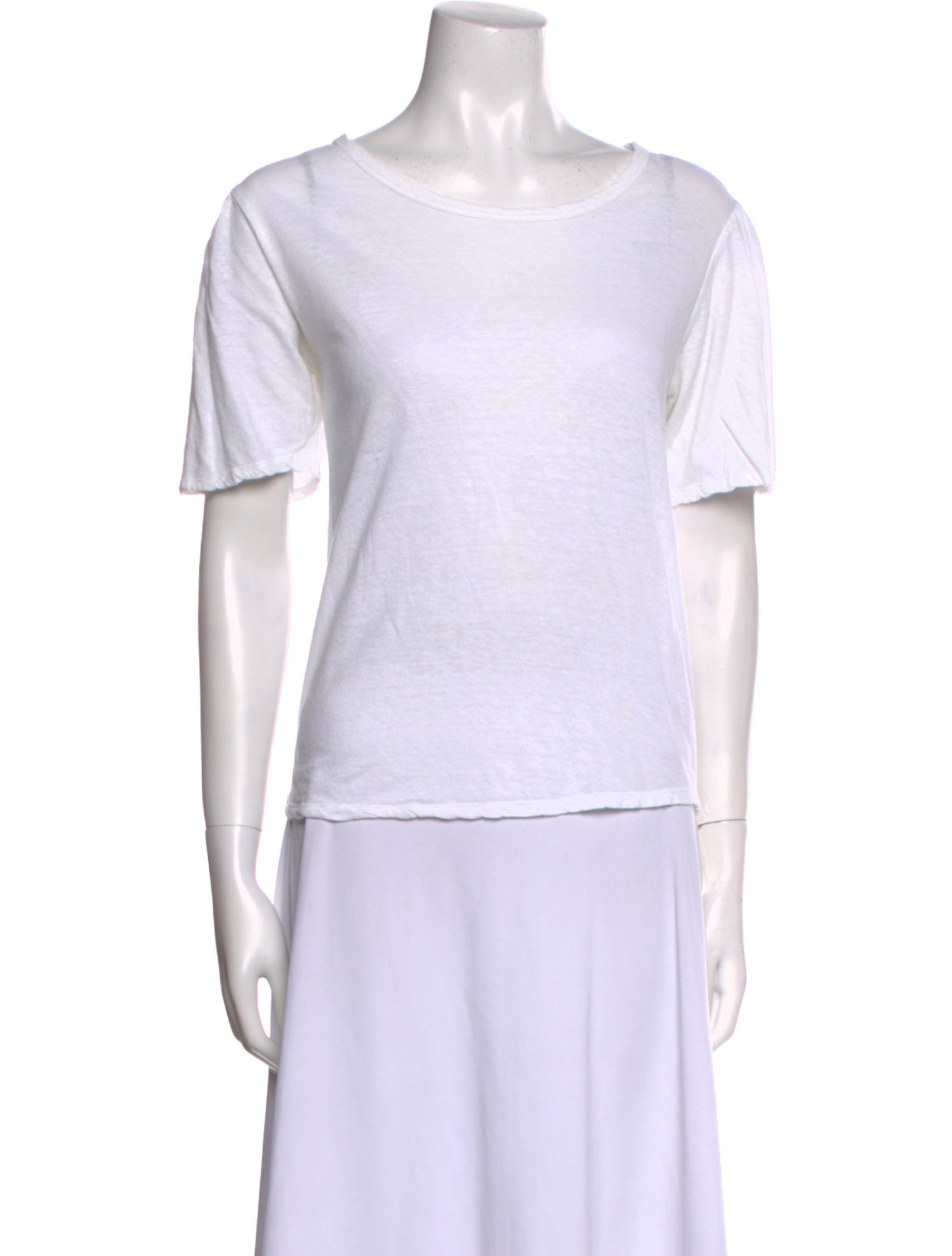 Goop G. Label Bateau Neckline Short Sleeve T-Shirt