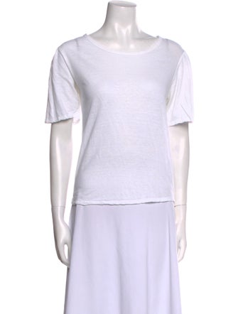 Goop G. Label Bateau Neckline Short Sleeve T-Shirt