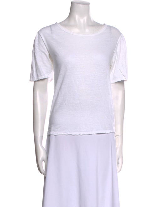 Goop G. Label Bateau Neckline Short Sleeve T-Shirt