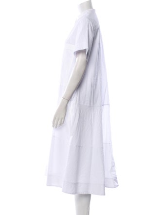 Goop G. Label Mock Neck Midi Length Dress