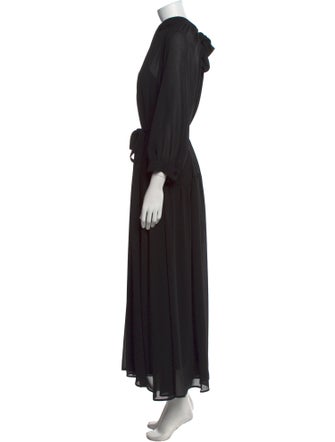 Goop G. Label Mock Neck Long Dress
