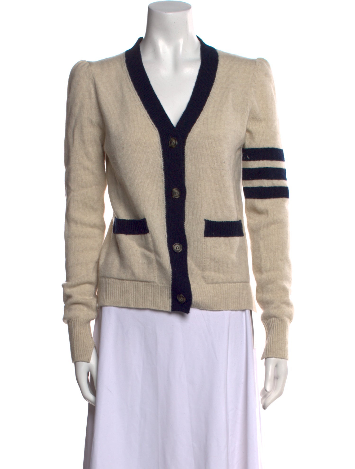 Goop G. Label Virgin Wool Striped Sweater