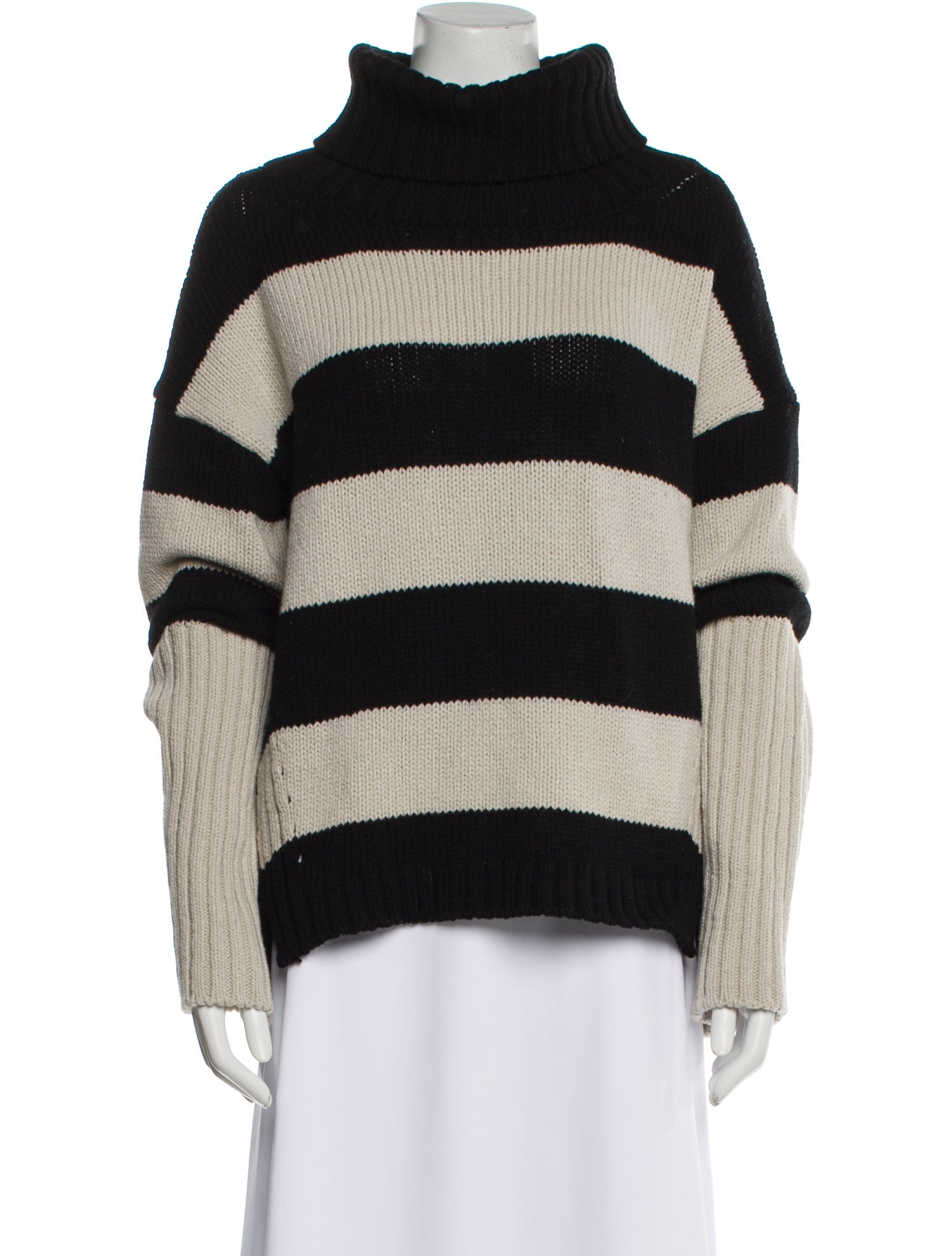 Goop G. Label Merino Wool Striped Sweater
