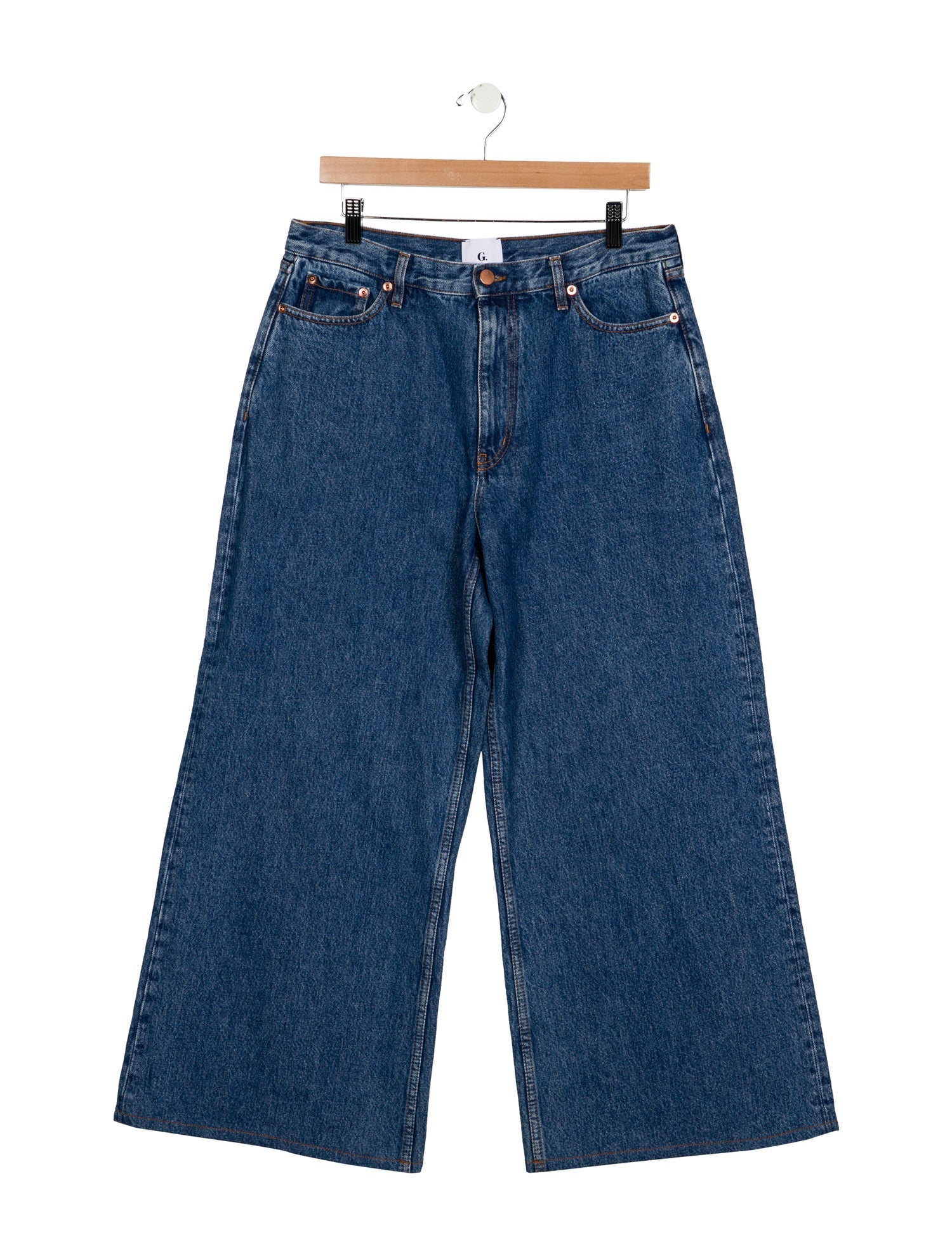 Goop G. Label High-Rise Wide Leg Jeans