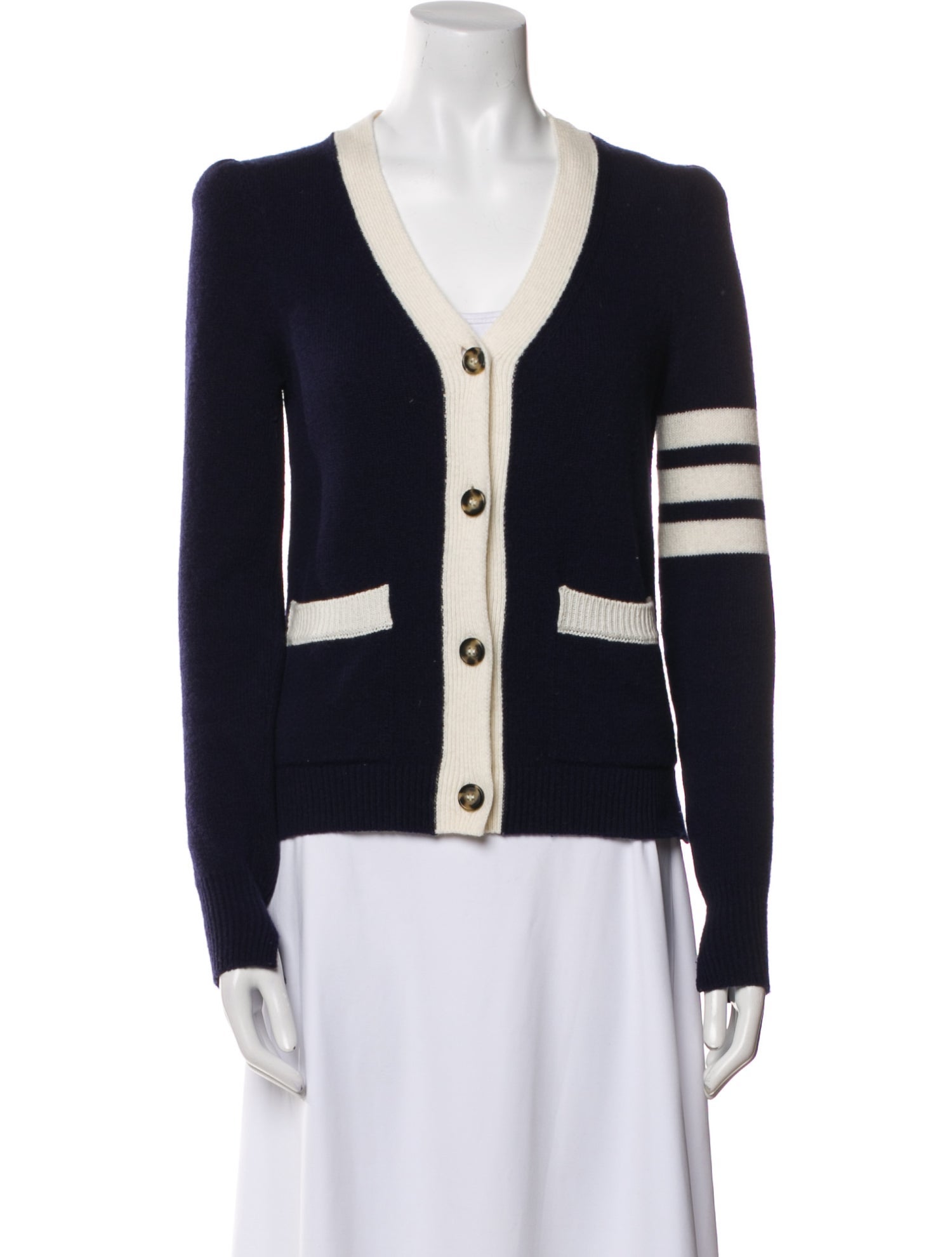 Goop G. Label Virgin Wool Striped Sweater