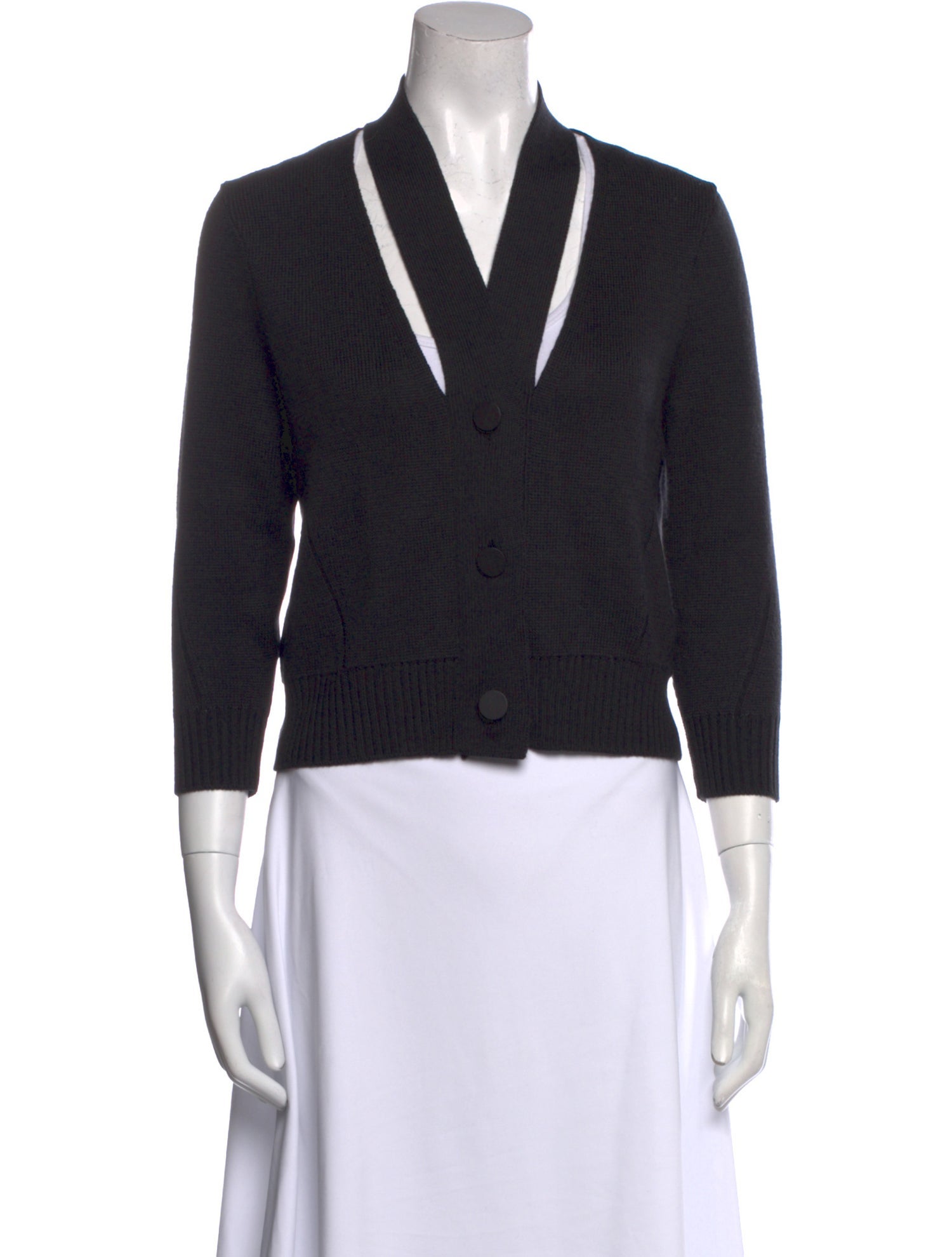 Goop G. Label Virgin Wool V-Neck Sweater