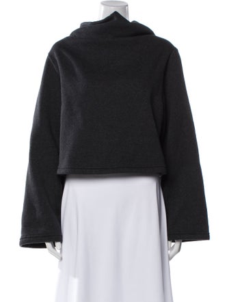 Goop G. Label Cowl Neck Long Sleeve Sweatshirt