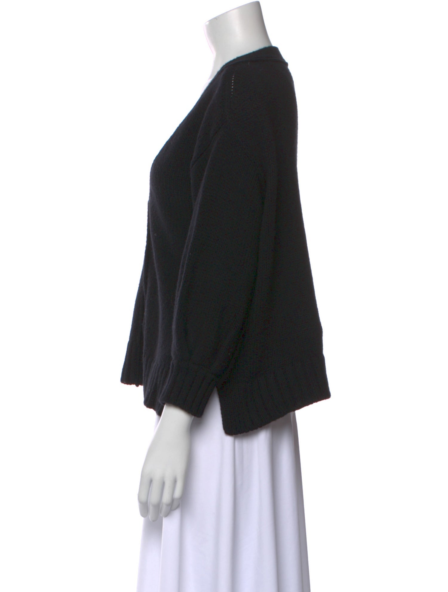 Goop G. Label Virgin Wool V-Neck Sweater