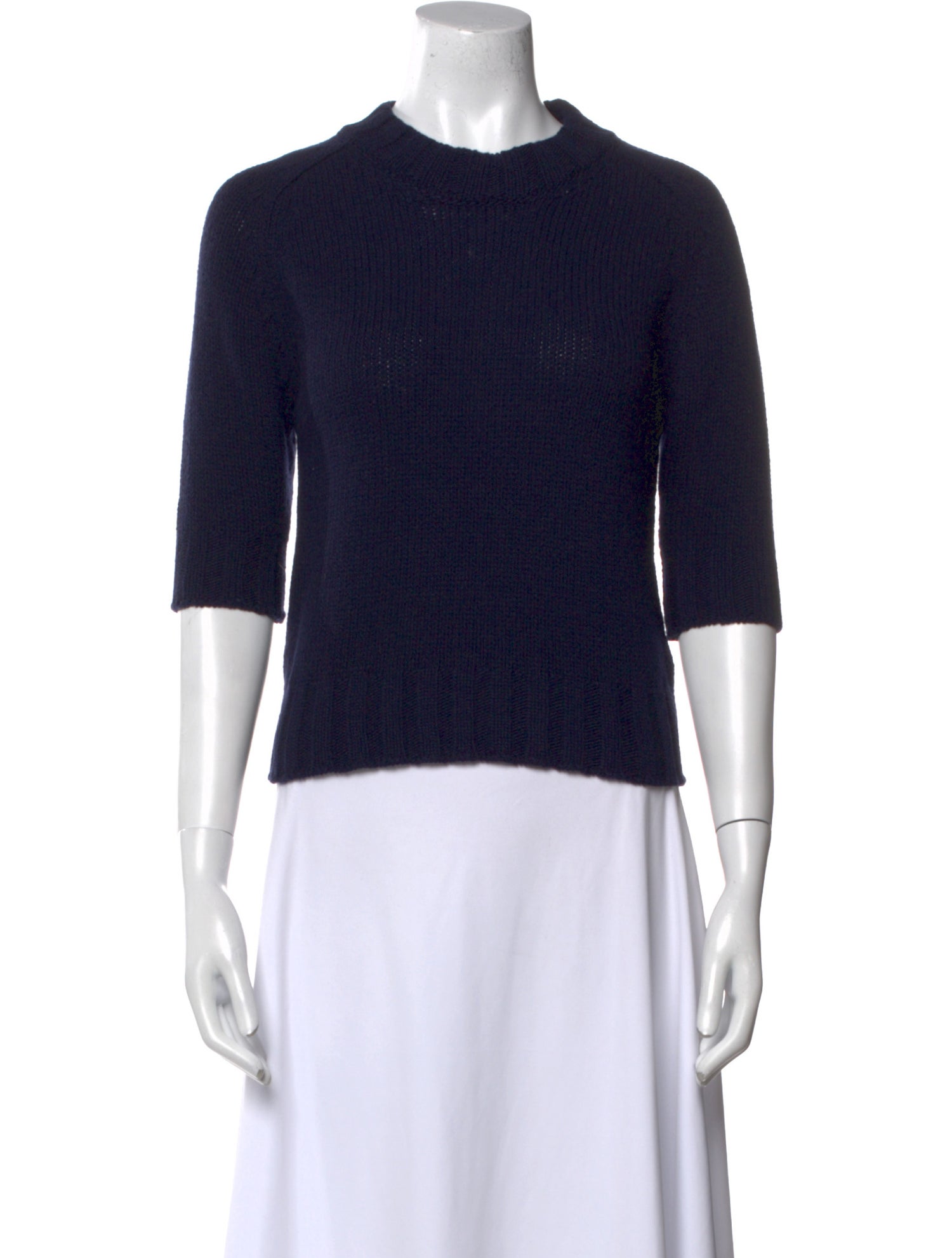Goop G. Label Virgin Wool Mock Neck Top