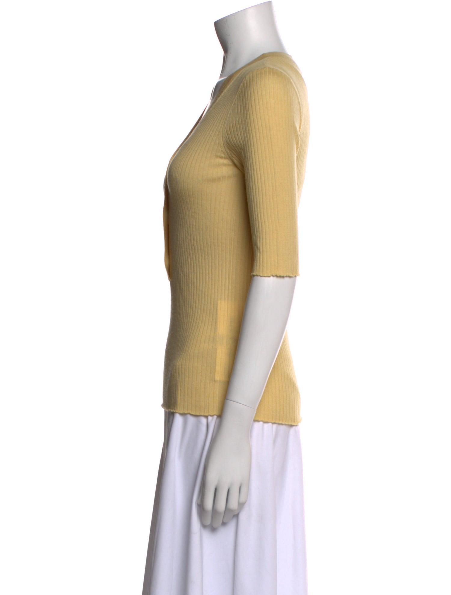 Goop G. Label Virgin Wool V-Neck Sweater