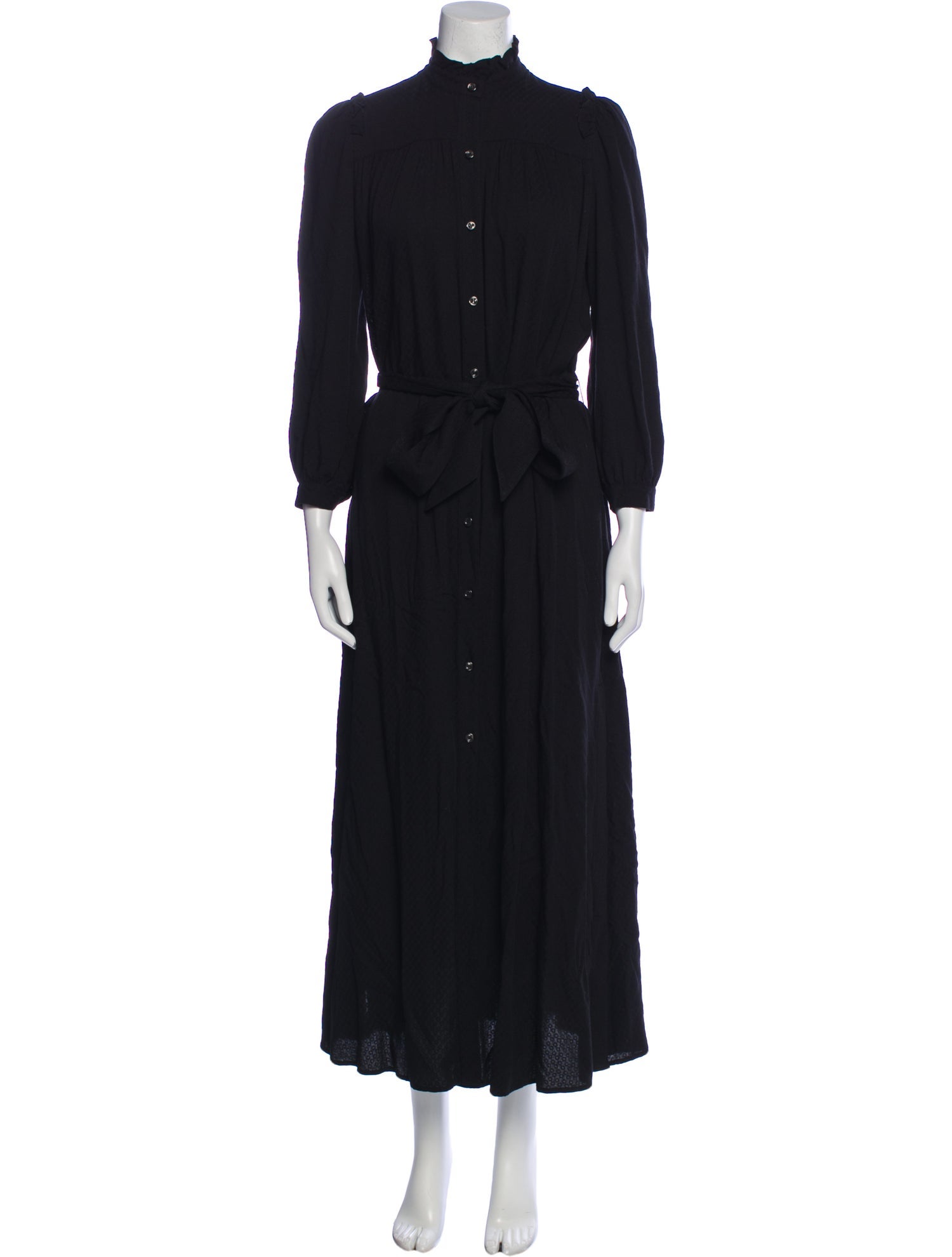 Goop G. Label Mock Neck Long Dress