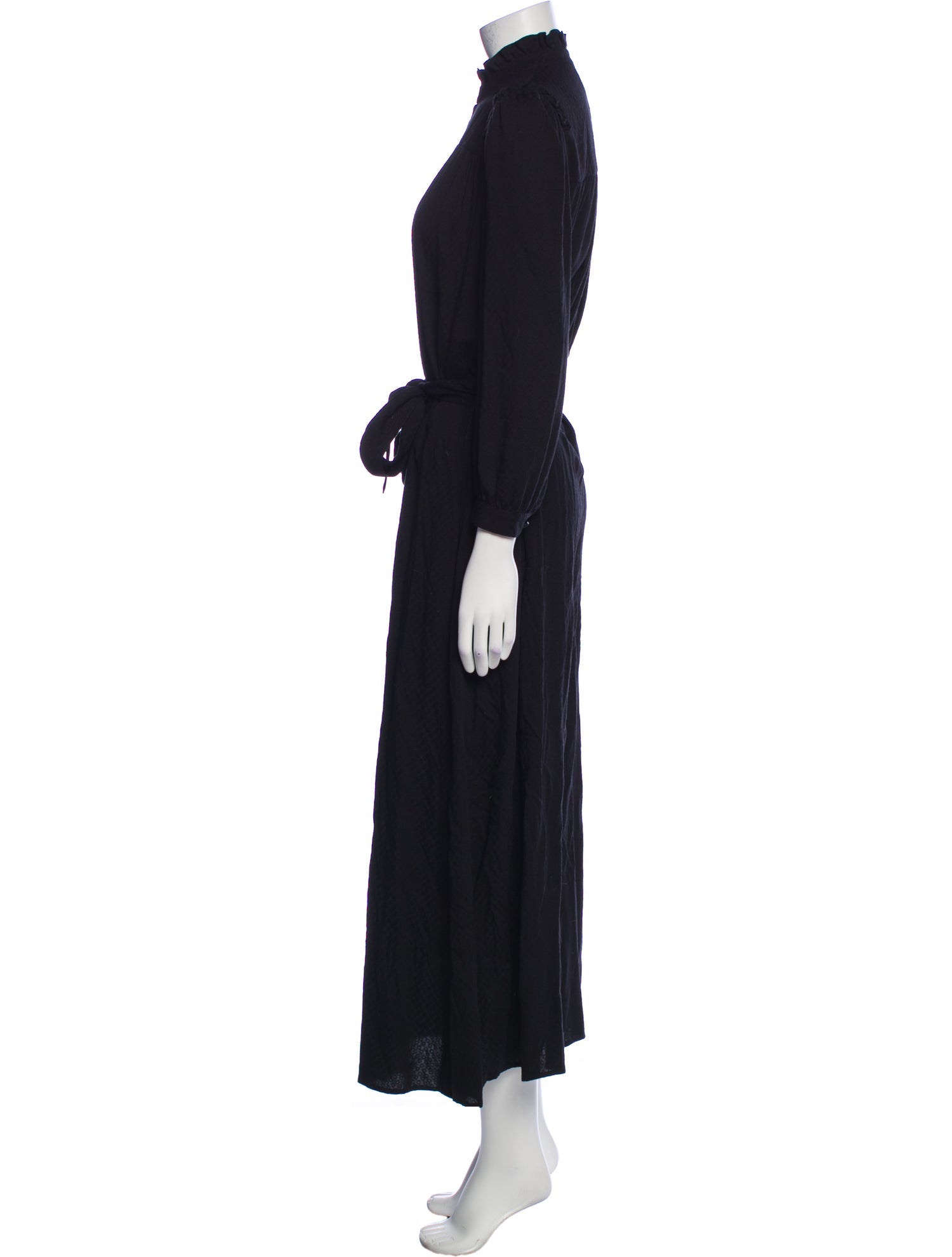 Goop G. Label Mock Neck Long Dress