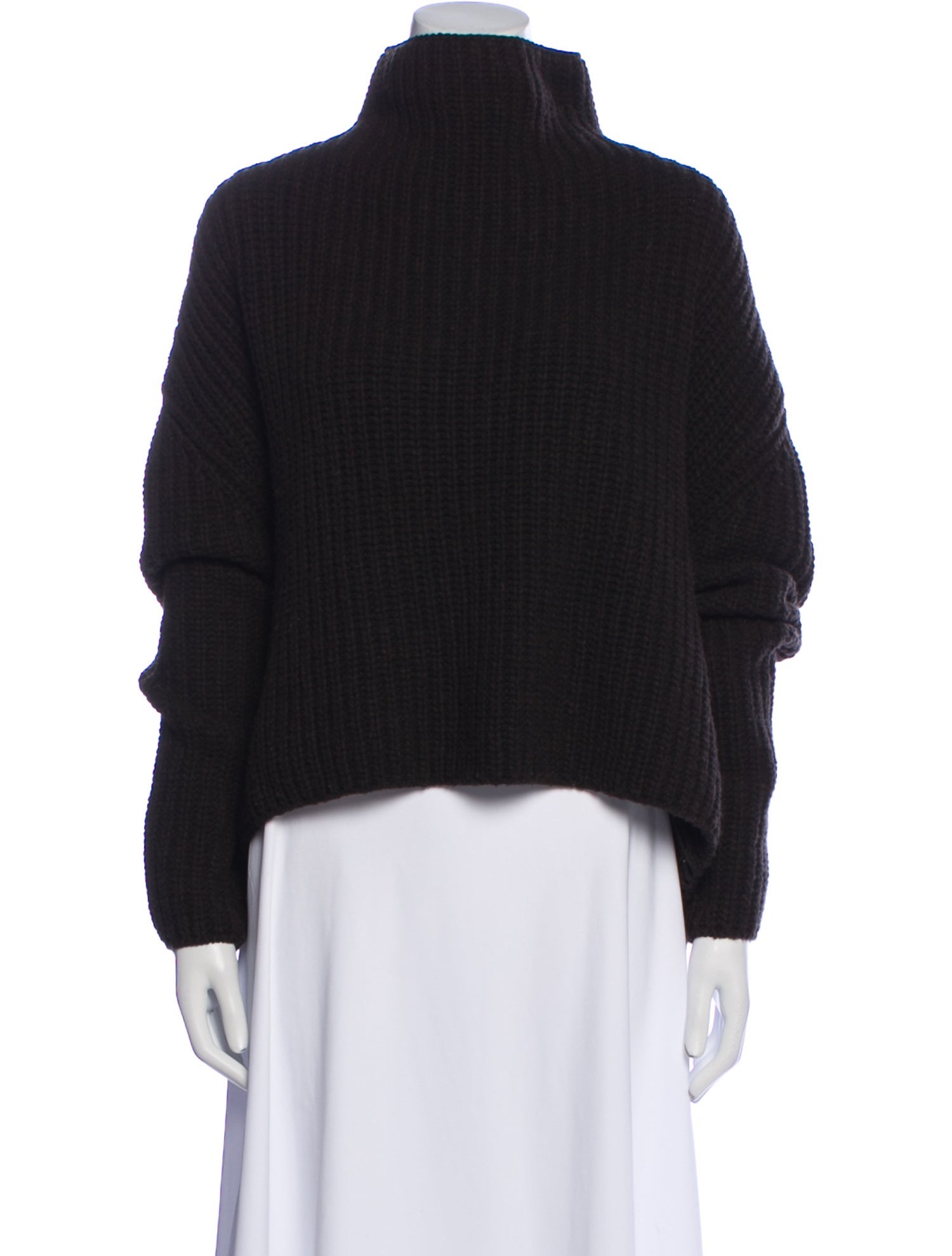 Goop G. Label Virgin Wool Mock Neck Sweater