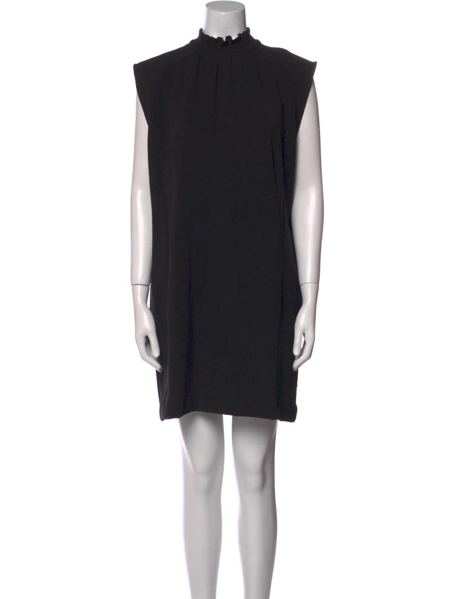 Goop G. Label Mock Neck Mini Dress