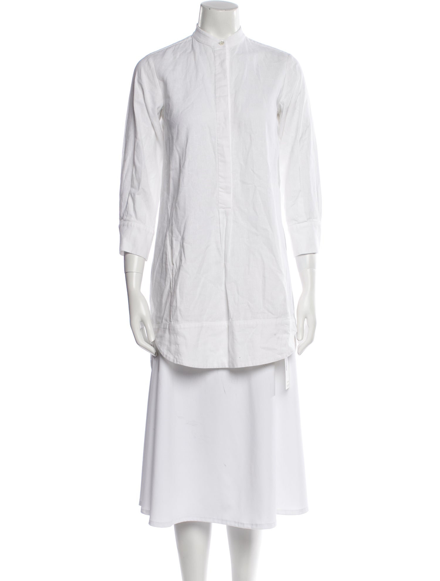 Goop G. Label Mock Neck Mini Dress