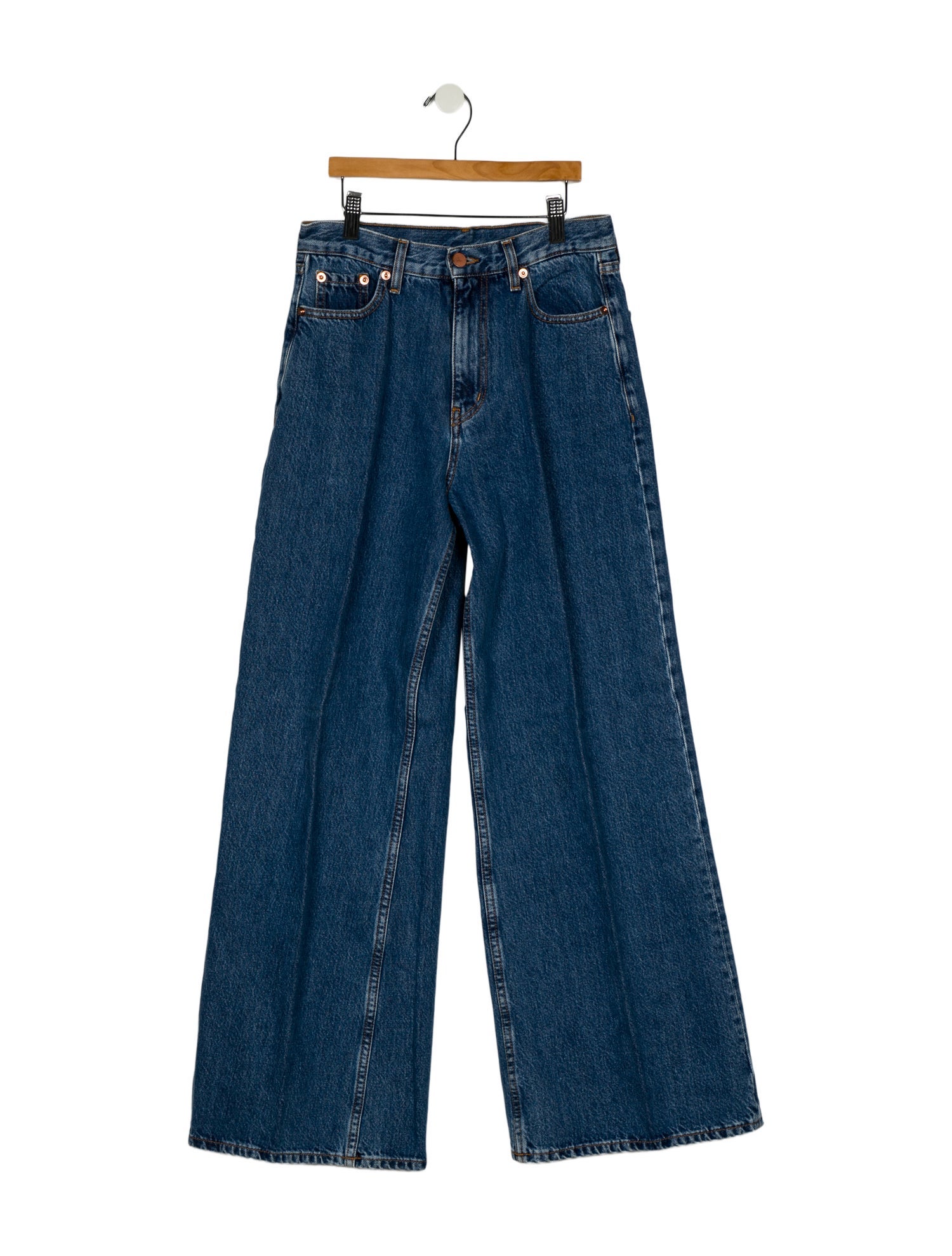 Goop G. Label High-Rise Wide Leg Jeans