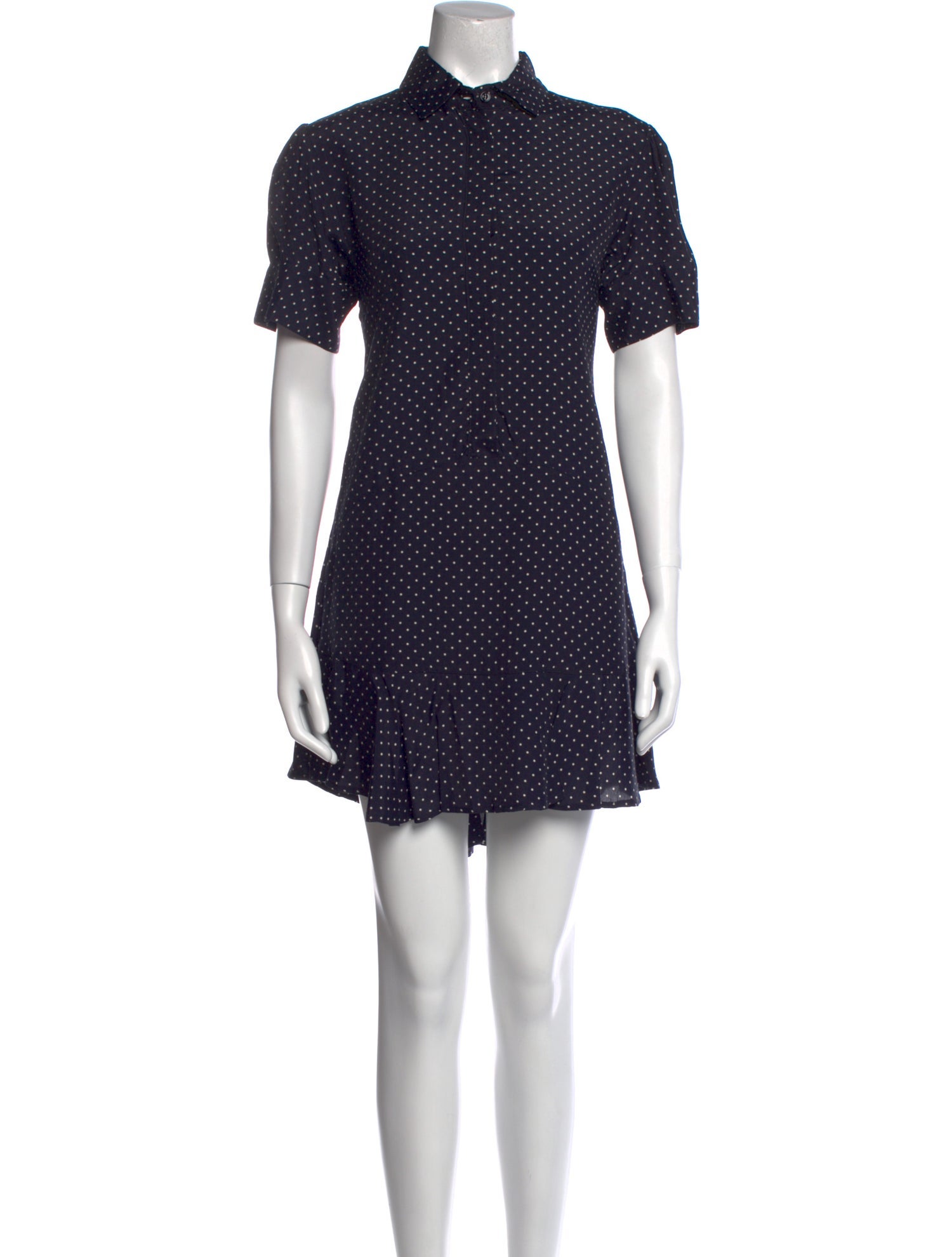 Goop G. Label Polka Dot Print Knee-Length Dress