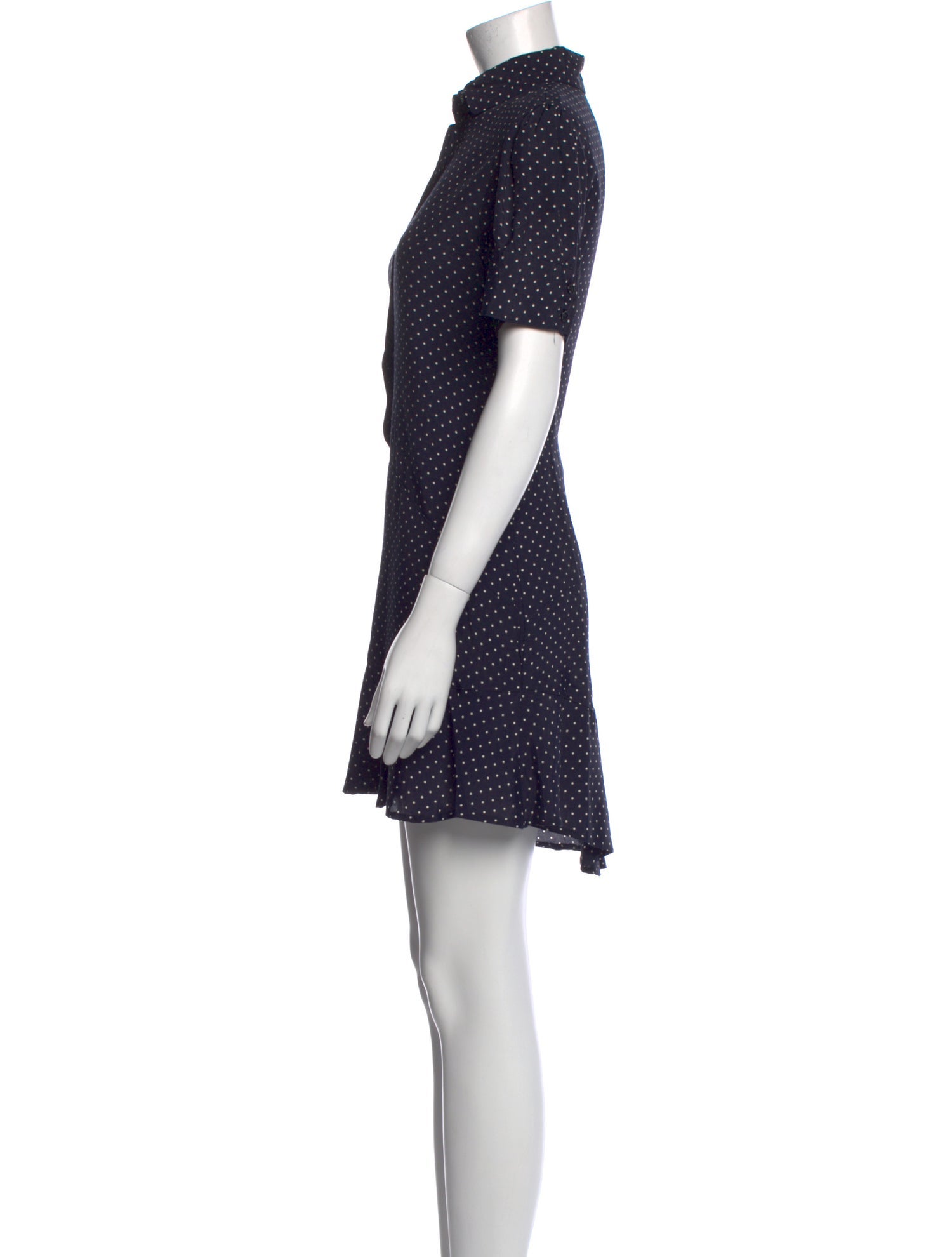 Goop G. Label Polka Dot Print Knee-Length Dress