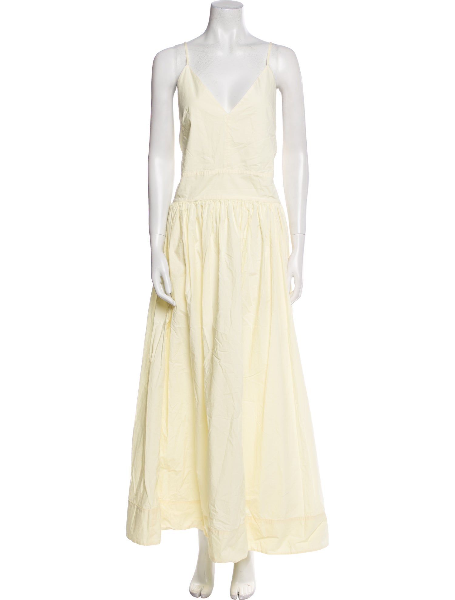 Goop G. Label V-Neck Long Dress