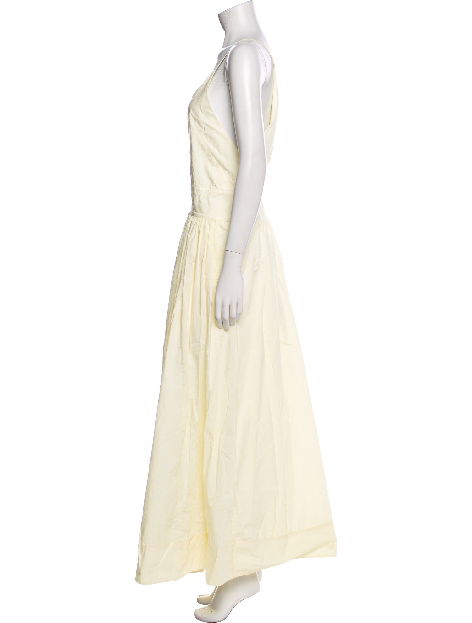 Goop G. Label V-Neck Long Dress